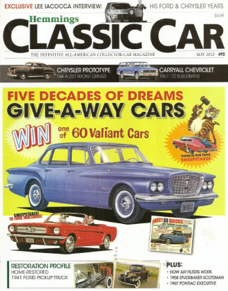 HEMMINGS CLASSIC CAR 2012 MAY - SCOTSMAN, CARRYALL, A-227 FWD, LINCOLN WAGON*